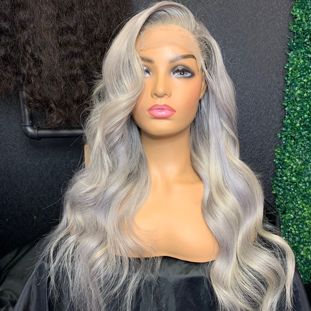 Platinum Human Hair Wig